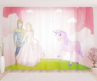 картинка Тюль Принц и принцесса от магазина Рим-Декор