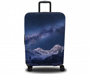 картинка Чехол для чемодана Звёздное небо в горах от магазина Рим-Декор