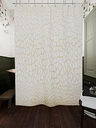 картинка Фотоштора для ванной Белая мозаика от магазина Рим-Декор