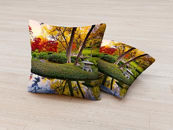 картинка Фотошторы Осенний сад от магазина Рим-Декор