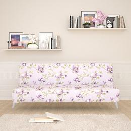картинка Чехол для дивана Нарисованные цветочки 25 от магазина Рим-Декор