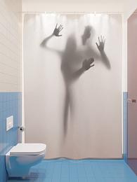 картинка Фотоштора для ванной Влюбленные от магазина Рим-Декор