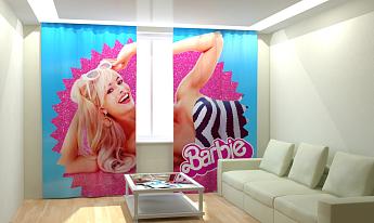картинка Фотошторы Барби 5 от магазина Рим-Декор
