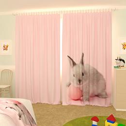 картинка Фотошторы Пасхальный кролик от магазина Рим-Декор