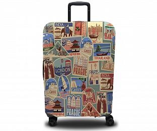 картинка Чехол для чемодана Стикеры от магазина Рим-Декор