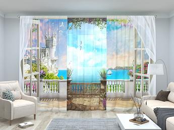 картинка Комплект Залив из балкона замка + Вид на пролив от магазина Рим-Декор