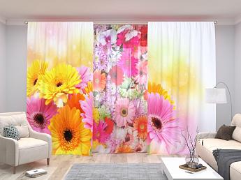 картинка Комплект Герберы + Ассорти из цветов от магазина Рим-Декор