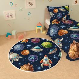 картинка Коврик круглый Астероиды от магазина Рим-Декор