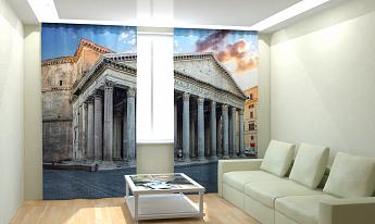 картинка Фотошторы Великий пантеон от магазина Рим-Декор