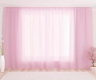картинка Тюль Вуаль розовая от магазина Рим-Декор