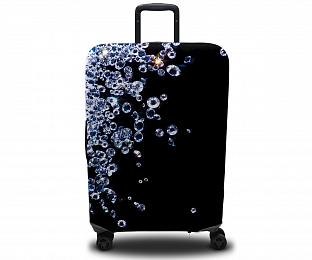 картинка Чехол для чемодана Бриллианты от магазина Рим-Декор
