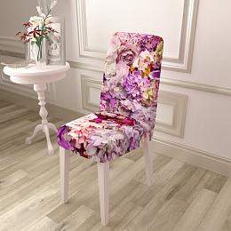 картинка Чехол для стула Ассорти из лепестков от магазина Рим-Декор