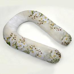 картинка Фотонаволочка к подушке для беременных Верх из орхидей от магазина Рим-Декор