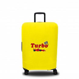 картинка Чехол для чемодана Turbo yellow от магазина Рим-Декор