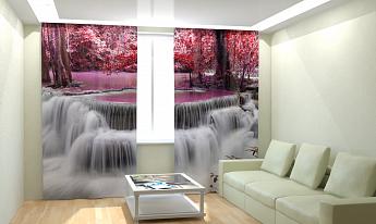 картинка Фотошторы Тайский водопад от магазина Рим-Декор