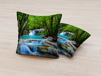 картинка Фотошторы Лесной водопад от магазина Рим-Декор