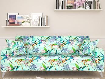 картинка Чехол для дивана Тропический лес от магазина Рим-Декор