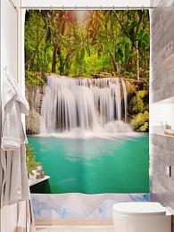 картинка Фотоштора для ванной Водопад от магазина Рим-Декор