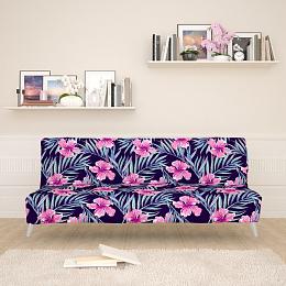 картинка Чехол для дивана Цветы из тропиков от магазина Рим-Декор